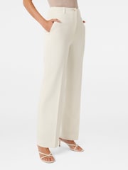 Forever New White Dominique Straight Leg Pants - Image 3 of 5