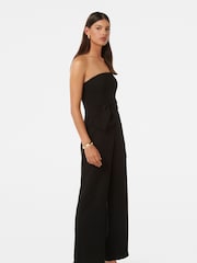 Forever New Black Vicky Strapless Bow Jumpsuit - Image 3 of 4