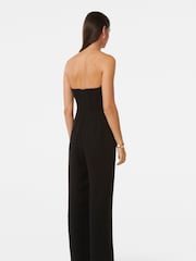 Forever New Black Vicky Strapless Bow Jumpsuit - Image 4 of 4