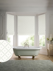 Historic Royal Palaces Mineral Fleur De Lis Made To Measure Roman Blinds - Image 1 of 7