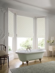 Historic Royal Palaces Mineral Fleur De Lis Made To Measure Roman Blinds - Image 4 of 7
