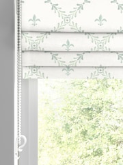 Historic Royal Palaces Mineral Fleur De Lis Made To Measure Roman Blinds - Image 5 of 7