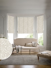 Historic Royal Palaces Natural Tudor Trail Made To Measure Roman Blinds - Image 1 of 7