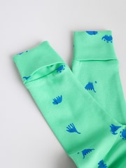 Bright 100% Cotton Two Way Zip Baby Sleepsuits 5 Pack (0mths-2yrs) - Image 14 of 14