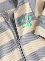 Milk Club Neutral - Baby Two Way Zip Footless Sleepsuits 3 Pack (0mths-3yrs) - Изображение 10 15