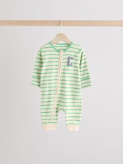 Milk Club Neutral - Baby Two Way Zip Footless Sleepsuits 3 Pack (0mths-3yrs) - Изображение 4 15