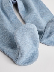 Navy Smart Bow Tie Baby Sleepsuit (0mths-2yrs) - Image 7 of 10