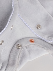 Blue Baby Teddy Bear Textured Sleepsuit (0mths-3yrs) - Image 7 of 7
