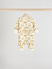 Green Abstract Baby Footless Sleepsuits 4 Pack (0mths-3yrs) - Image 3 of 14