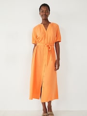 Hush Orange Jessie Midi Dress - Image 1 of 5