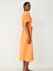 Hush Orange Jessie Midi Dress - Image 3 of 5