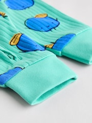 Bright Veg Baby Two Way Zip Footless Sleepsuits 3 Pack (0mths-3yrs) - Image 12 of 15