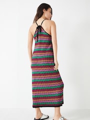 Hush Black Martina Halterneck Knitted Dress - Image 3 of 4