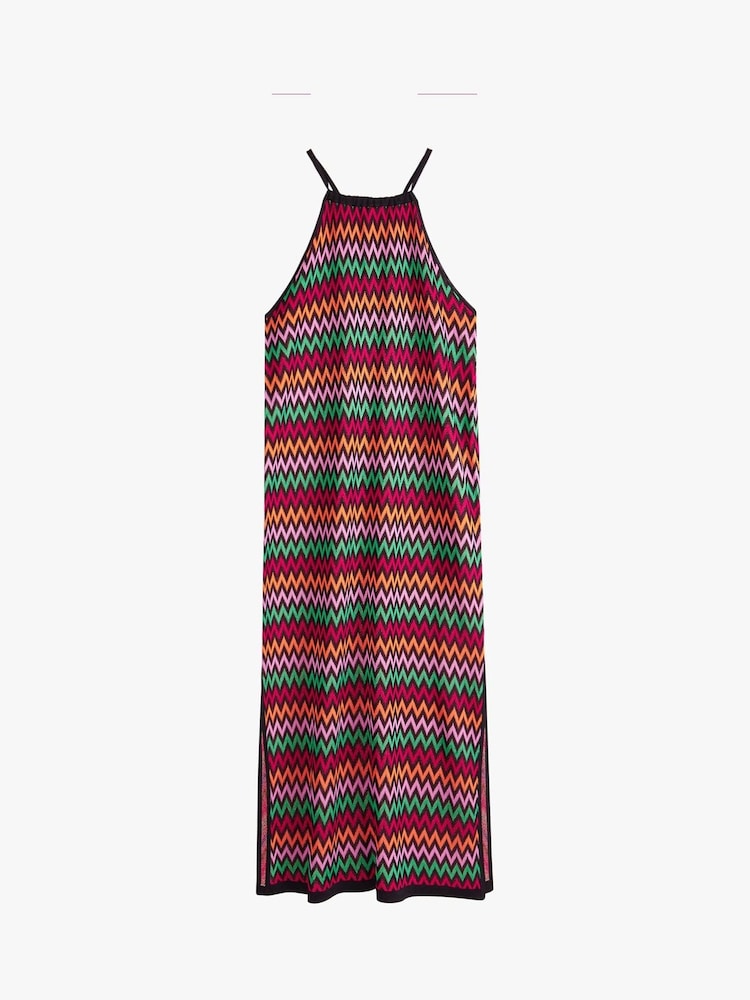 Hush Black Martina Halterneck Knitted Dress - Image 4 of 4
