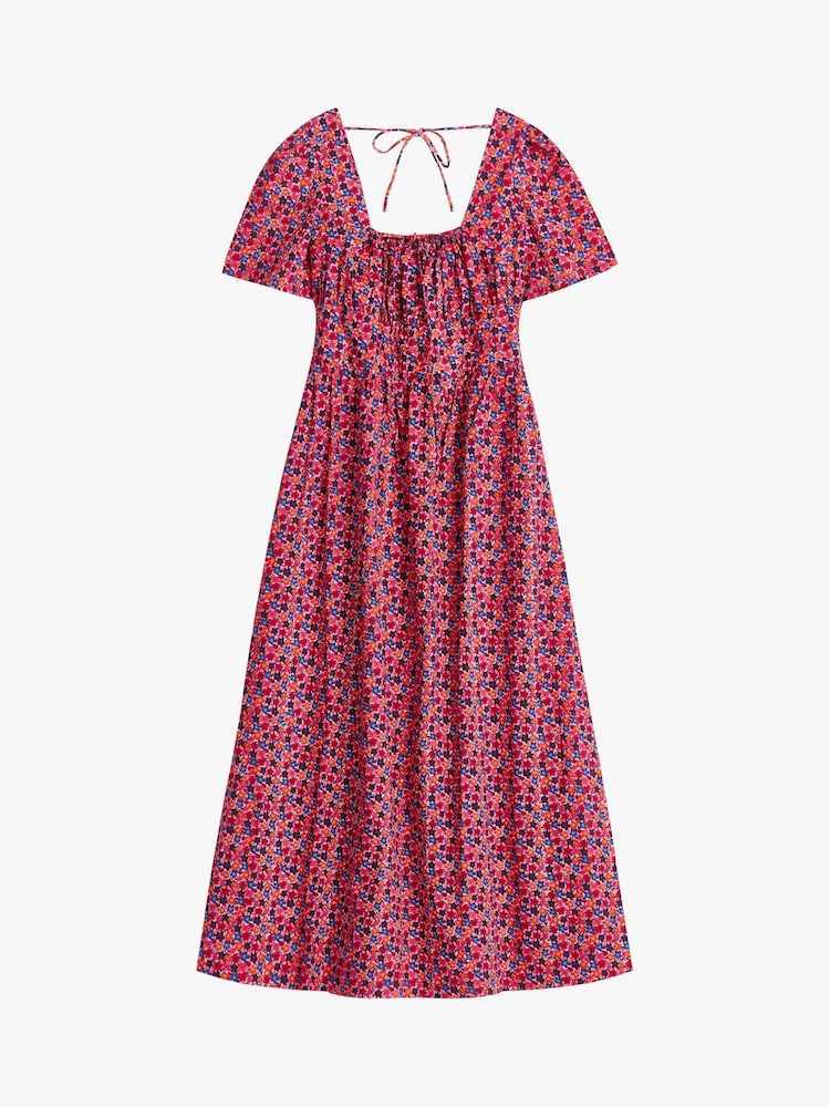 Hush Pink Issy Prairie Midi Dress - Image 5 of 5