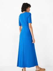 Hush Blue Alice Ribbed Jersey Dress - Image 2 of 4
