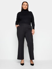 Evans Wide Leg Formal Black Trousers - Image 2 of 2