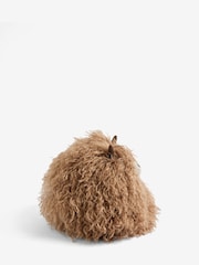 Natural Hamish The Highland Cow Faux Fur Ball Doorstop - Image 4 of 5