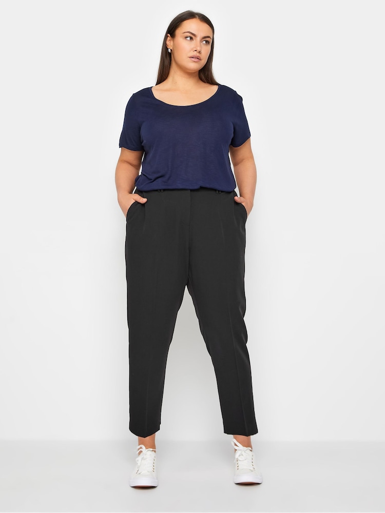 Evans Slim Fit Black Trousers - Image 2 of 2