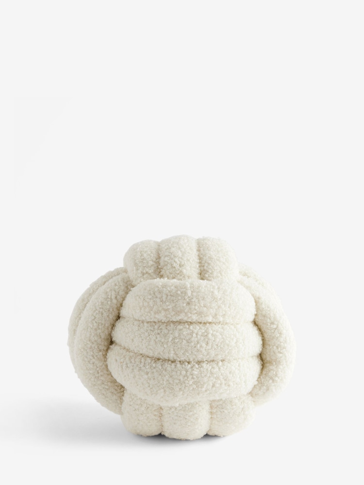Natural Boucle Knot Doorstop - Image 4 of 4