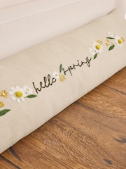 Natural Hello Spring Floral Daisy Draught Excluder - Image 2 of 5