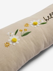Natural Hello Spring Floral Daisy Draught Excluder - Image 3 of 5