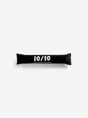 Black Ten Out Of Ten Velvet Embellished Draught Excluder - Image 3 of 5