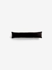 Black Ten Out Of Ten Velvet Embellished Draught Excluder - Image 4 of 5