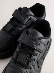 أسود Minecraft - School Touch Fastening Elastic Lace Shoes - صورة 5 من 6