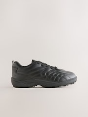 Schwarz - Leather Astro School Trainers - Bild 3 von 6