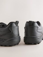 Schwarz - Leather Astro School Trainers - Bild 4 von 6