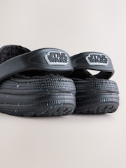 Black Galaxy Star Wars Warm Lined Slipper Clogs - Image 7 of 7