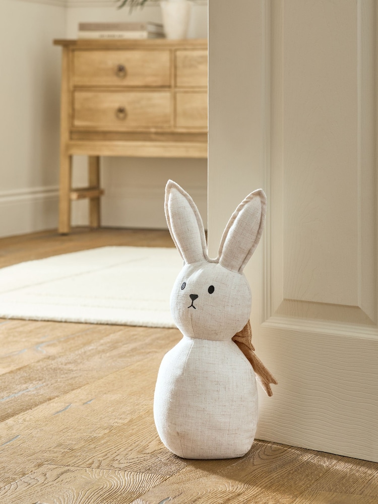 Natural Rabbit Doorstop - Image 1 of 6