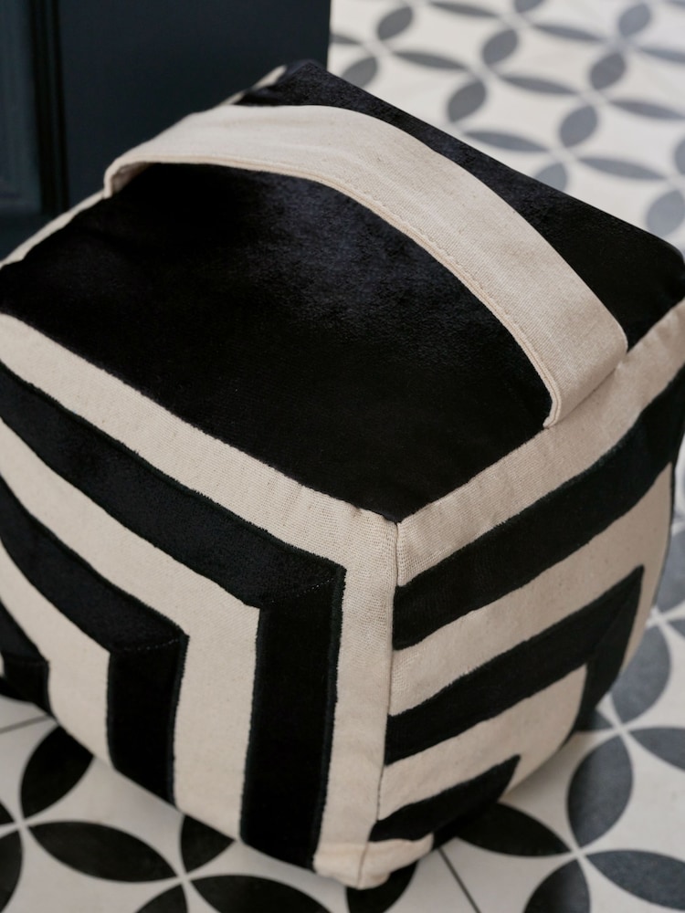 Monochrome Stripe Doorstop - Image 2 of 5