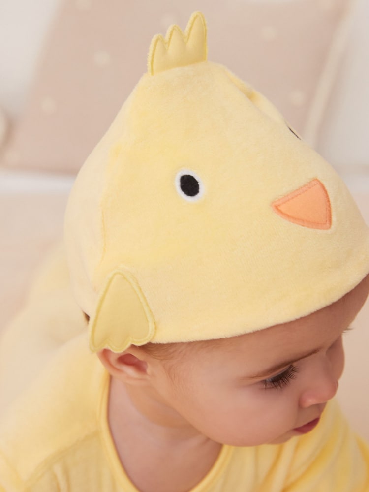 Yellow Chick Baby Sleepsuit & Hat Set (0mths-2yrs) - Image 3 of 10