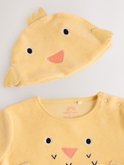 Yellow Chick Baby Sleepsuit & Hat Set (0mths-2yrs) - Image 7 of 10
