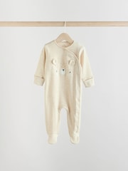 Neutral Bear Character Sleepsuits 5 Pack (0mths-2yrs) (0mths-2yrs) - Image 8 of 10