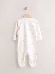 White My First Easter Baby Embroidered Sleepsuit (0-12mths) - Image 5 of 11
