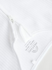 Bela - Dojenček Two Way Zip brez stopal 100% Cotton Sleepsuits 3 Paket (0mesec-2leto) - Slika 7 iz 10