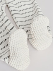 White/Black Two Way Zip Baby Sleepsuits 4 Pack (0mths-2yrs) (0mths-2yrs) - Image 11 of 14