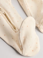 Blanco - Conjunto de gorro y pijama tipo pelele de algodón 100 % para bebé con mensaje "I'm New Here" (0-6 meses) - Imagen 13 de 14