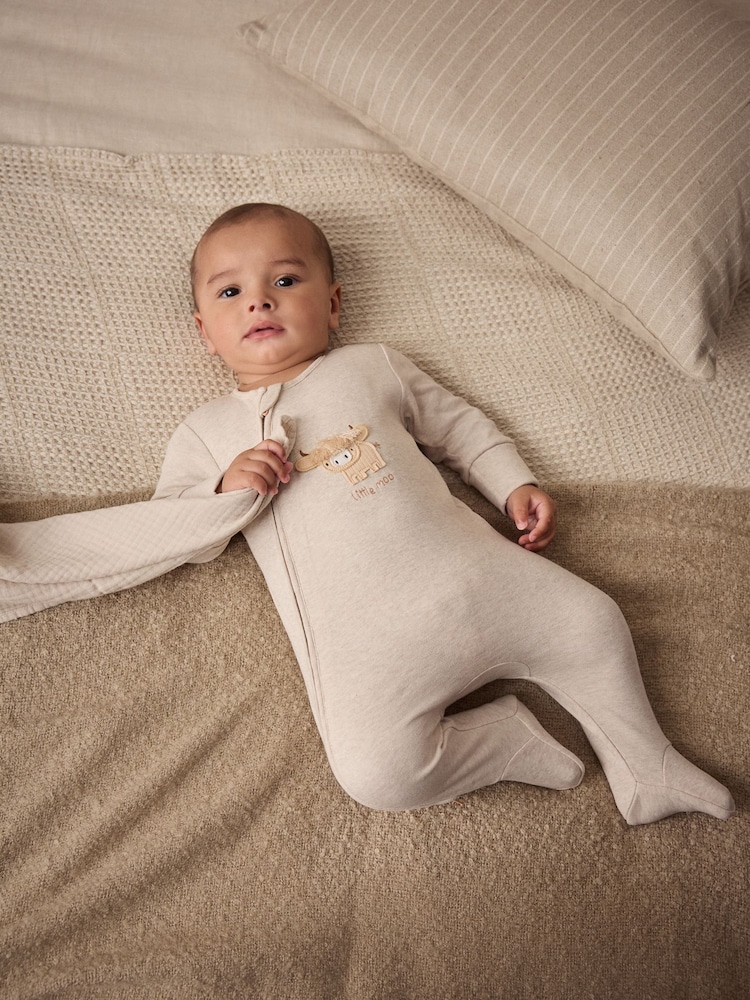 Neutrale Farbe - Hamish Baby-Schlafanzüge aus 100 % Baumwolle im 3er-Pack (0 Monate bis 2 Jahre) - Bild 14 von 14 Neutrale Farbe - Hamish Baby-Schlafanzüge aus 100 % Baumwolle im 3er-Pack (0 Monate bis 2 Jahre) - Bild 14 von 14
