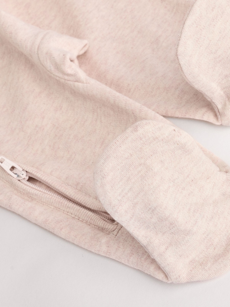 Neutral Hamish Baby 100% Cotton Sleepsuits 3 Pack (0mths-2yrs) - Image 9 of 14