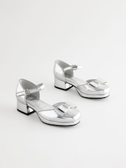 Baker by Ted Baker Girls Platform Heel Ocassion Bow Shoes - Image 1 of 6