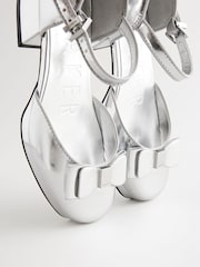 Baker by Ted Baker Girls Platform Heel Ocassion Bow Shoes - Image 4 of 6