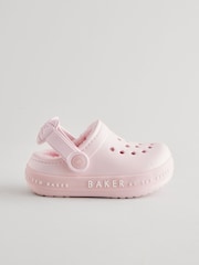 Baker By Ted Baker Borg Lined Clog Slippers - Image 2 of 6