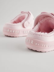Baker By Ted Baker Borg Lined Clog Slippers - Image 4 of 6