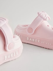 Baker By Ted Baker Borg Lined Clog Slippers - Image 5 of 6