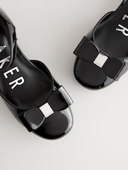 Baker by Ted Baker Girls Platform Heel Ocassion Bow Shoes - Image 3 of 8
