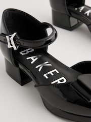 Baker by Ted Baker Girls Platform Heel Ocassion Bow Shoes - Image 6 of 8